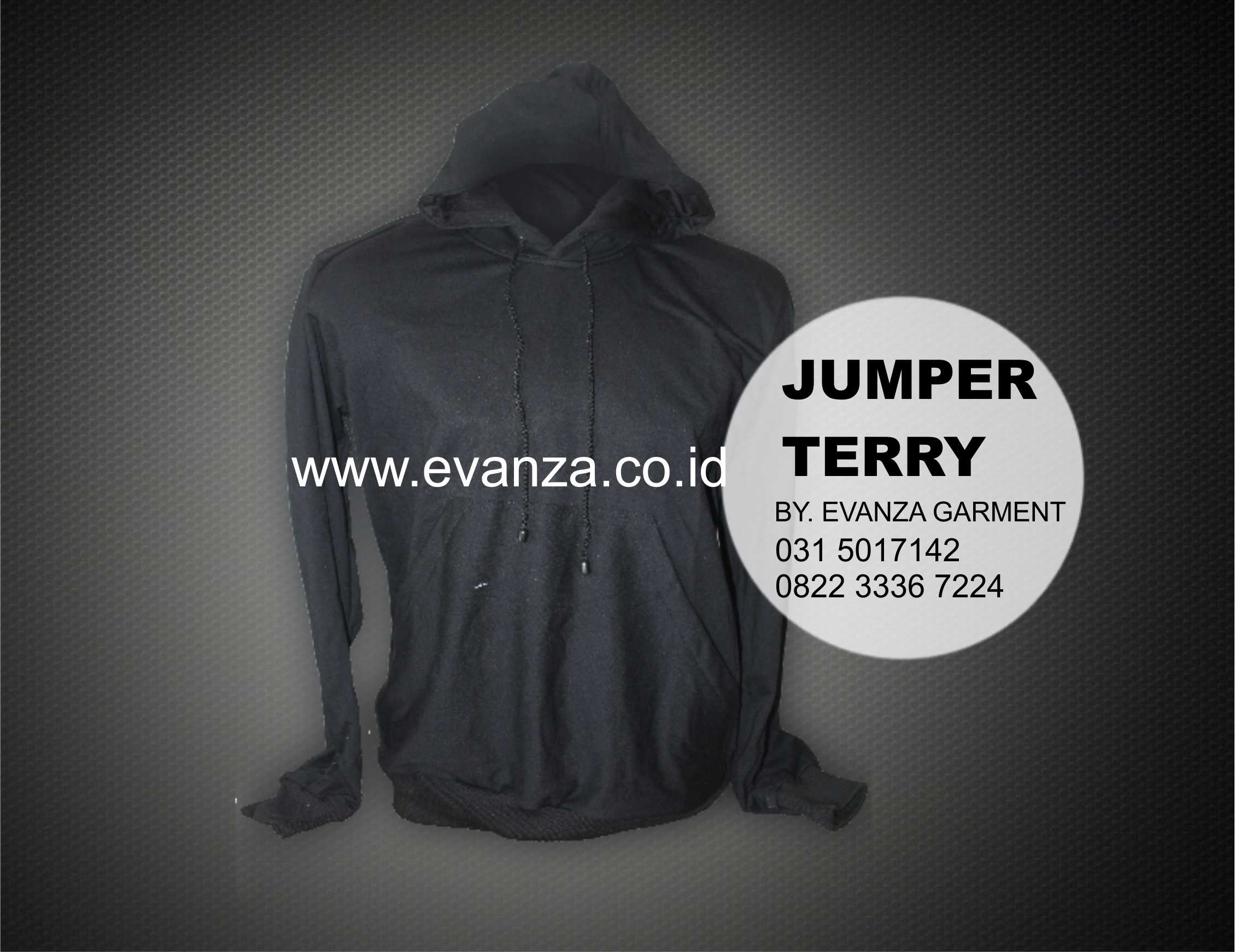 Contoh Desain Konveksi Jumper Terry (polos)