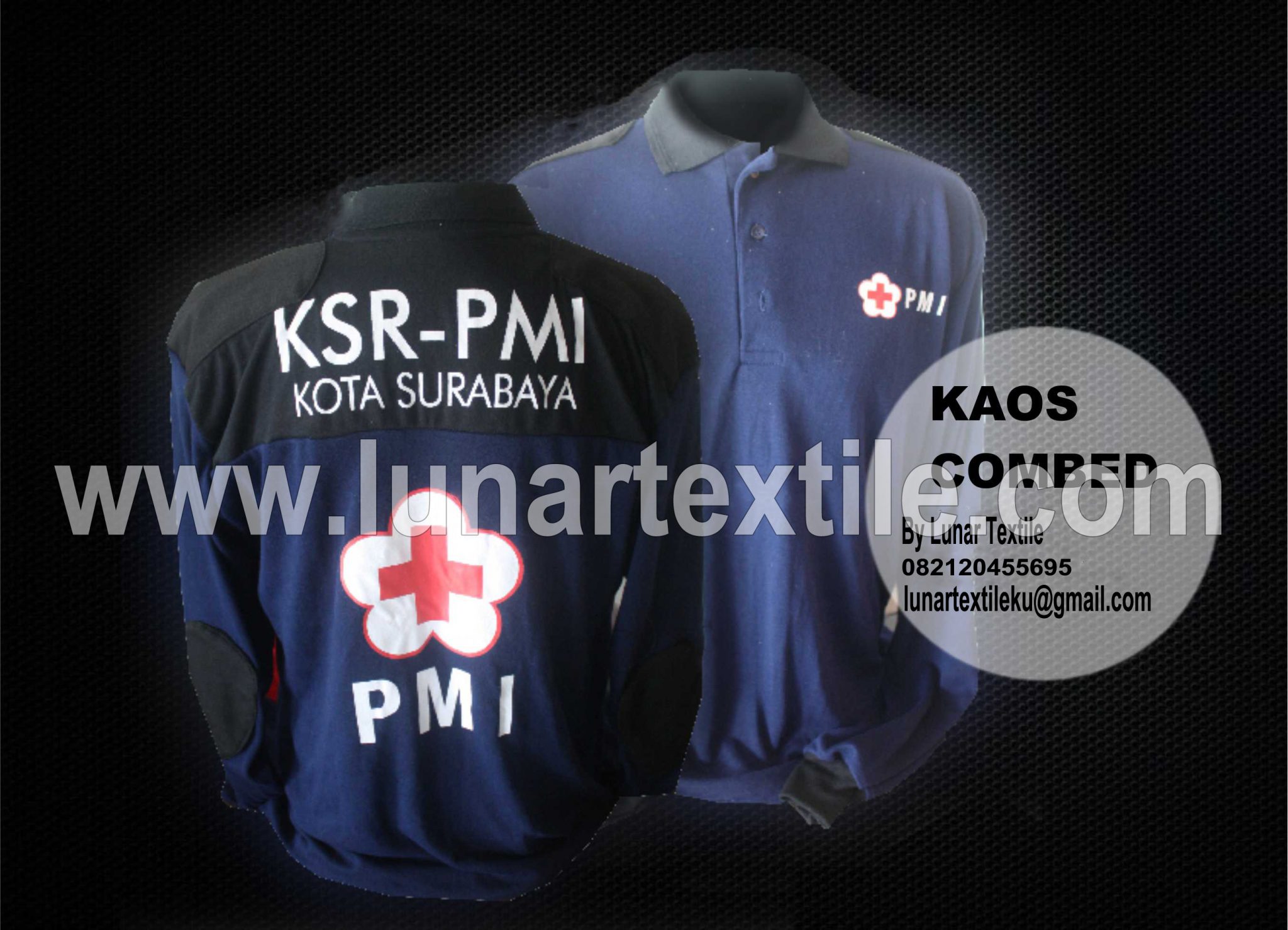 Contoh Desain Konveksi Koas Combed PMI