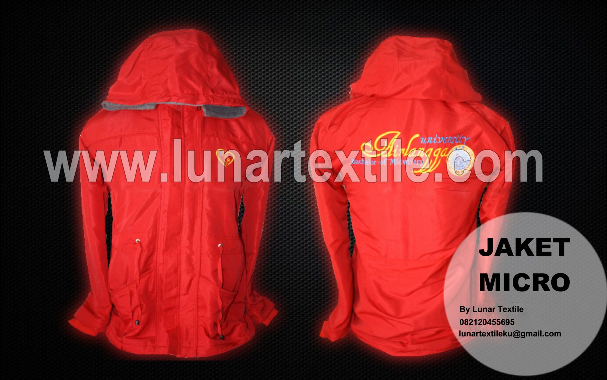 Contoh Desain Konveksi Jaket Micro Midwitery