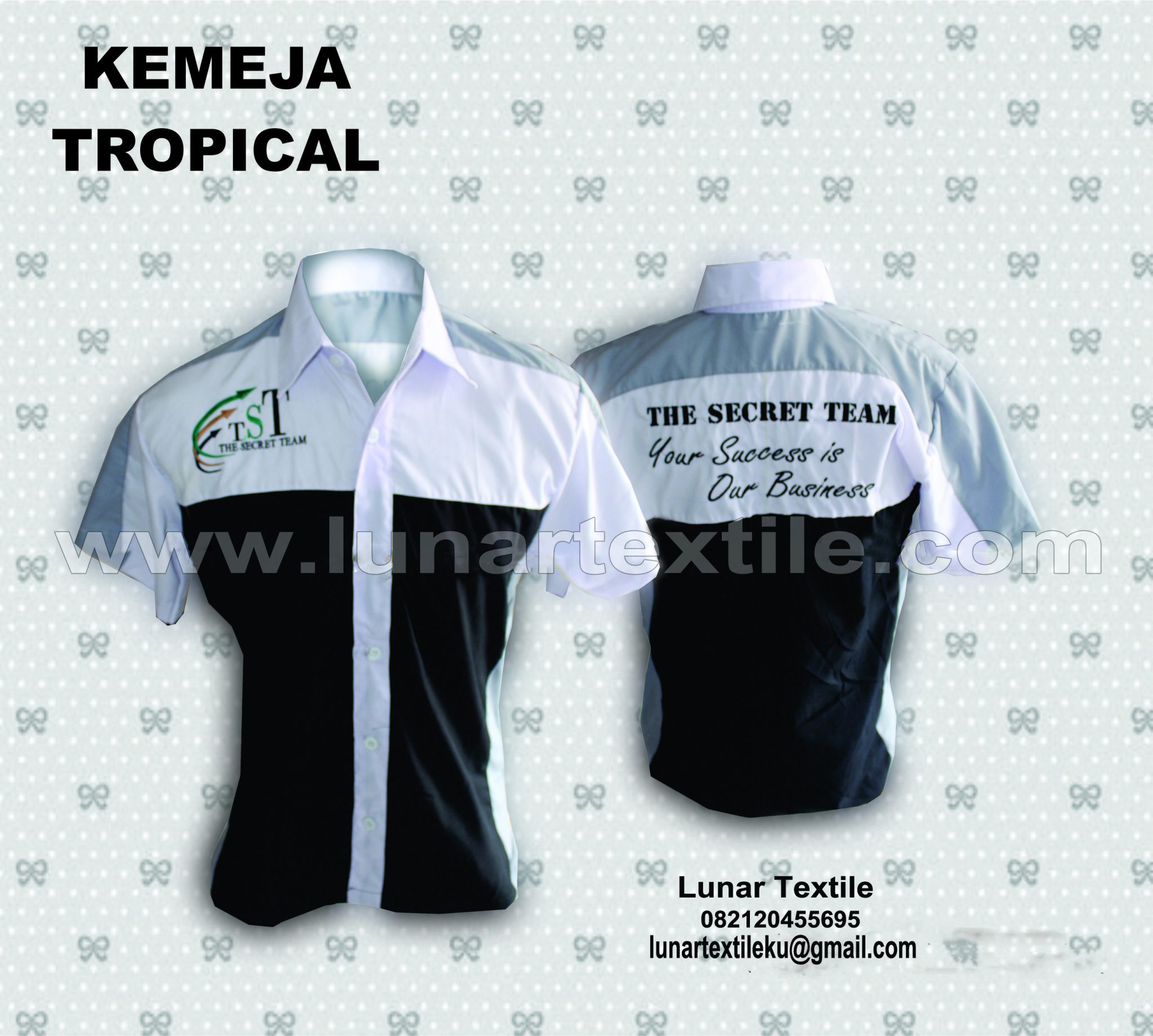 Contoh Desain Konveksi Kemeja Tropical TST