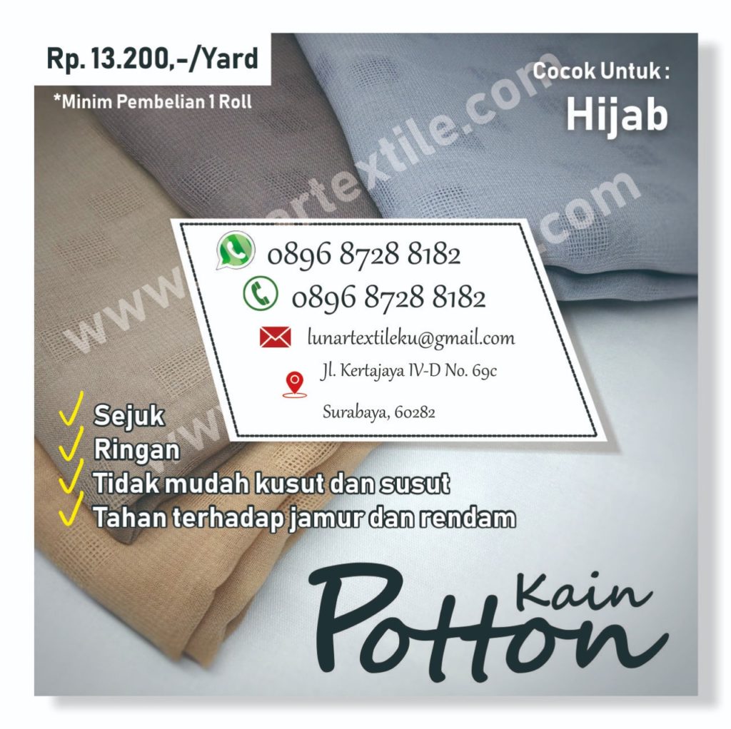 Kain Potton atau Kain Pollycotton