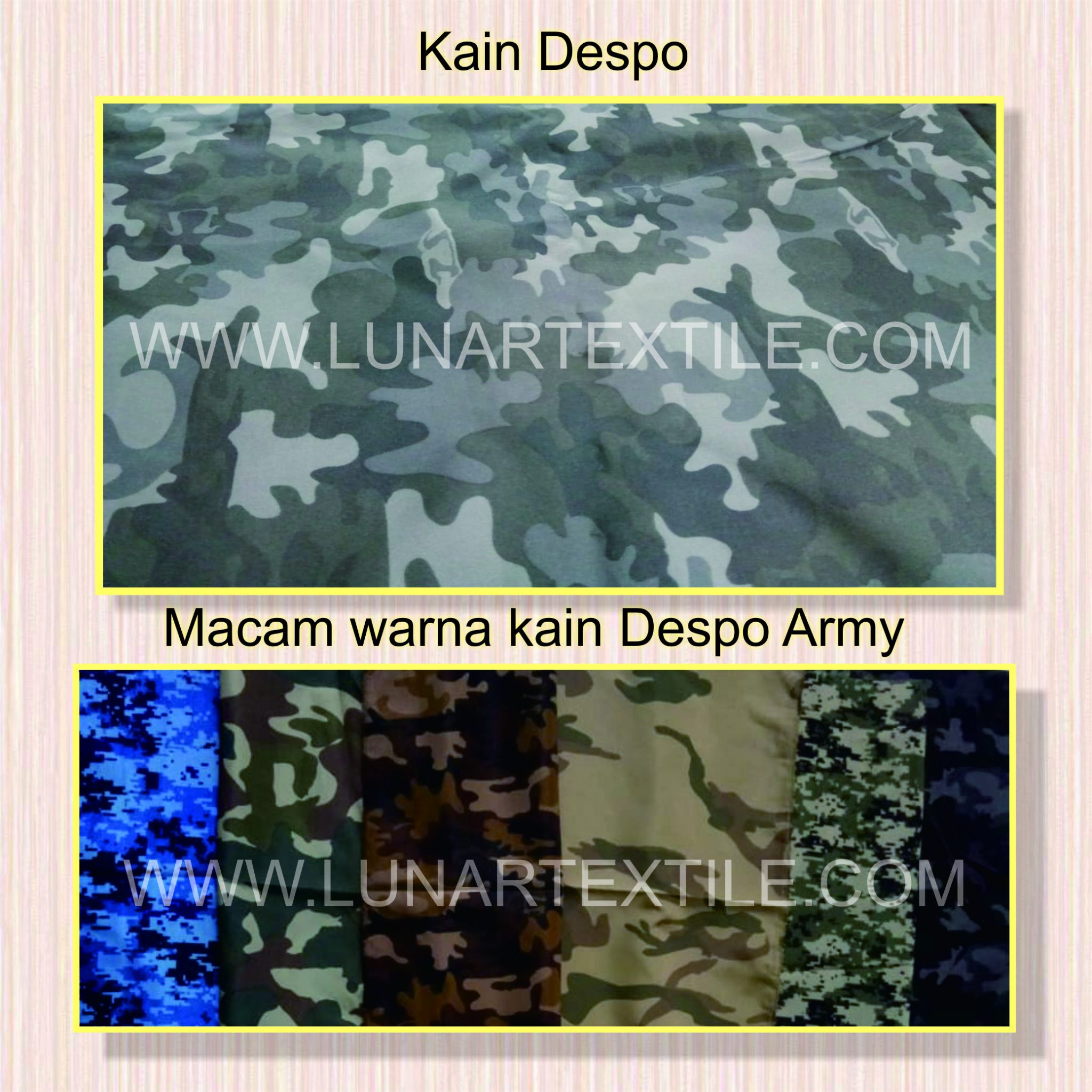 Kain Despo Motif Army