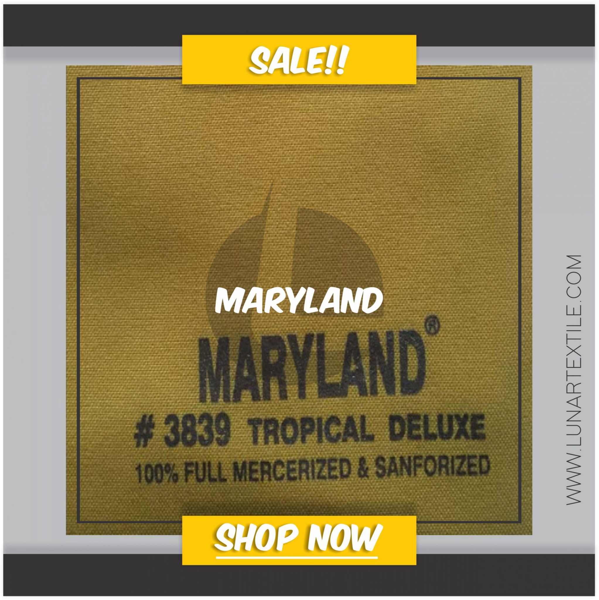 Bahan Maryland Drill cocok untuk seragam
