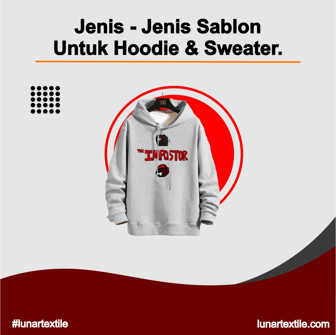 5 Jenis Sablon dan Variasi Untuk Jaket Berbahan Kain Fleece dan Baby Terry