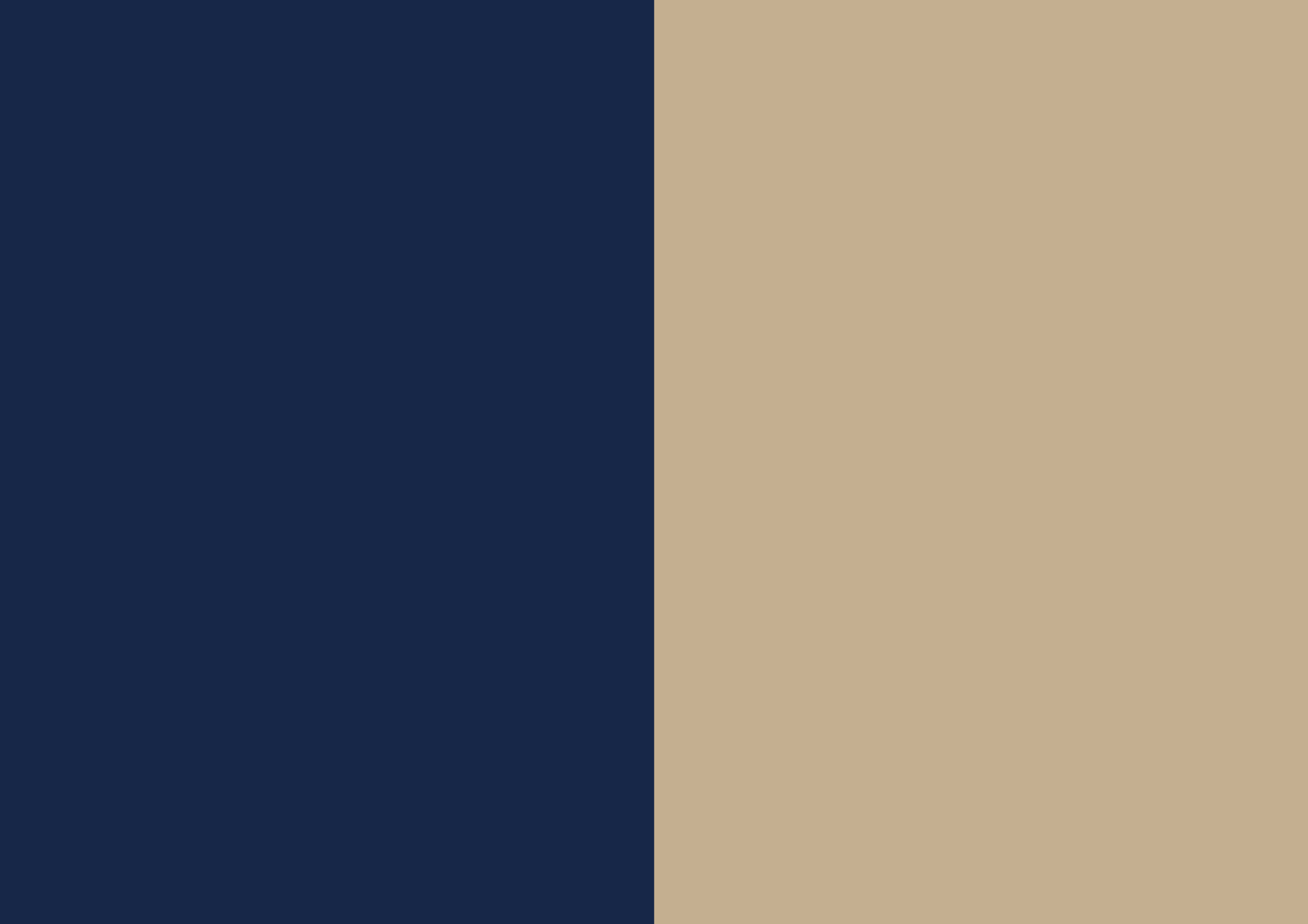 perpaduan warna navy dan khaki