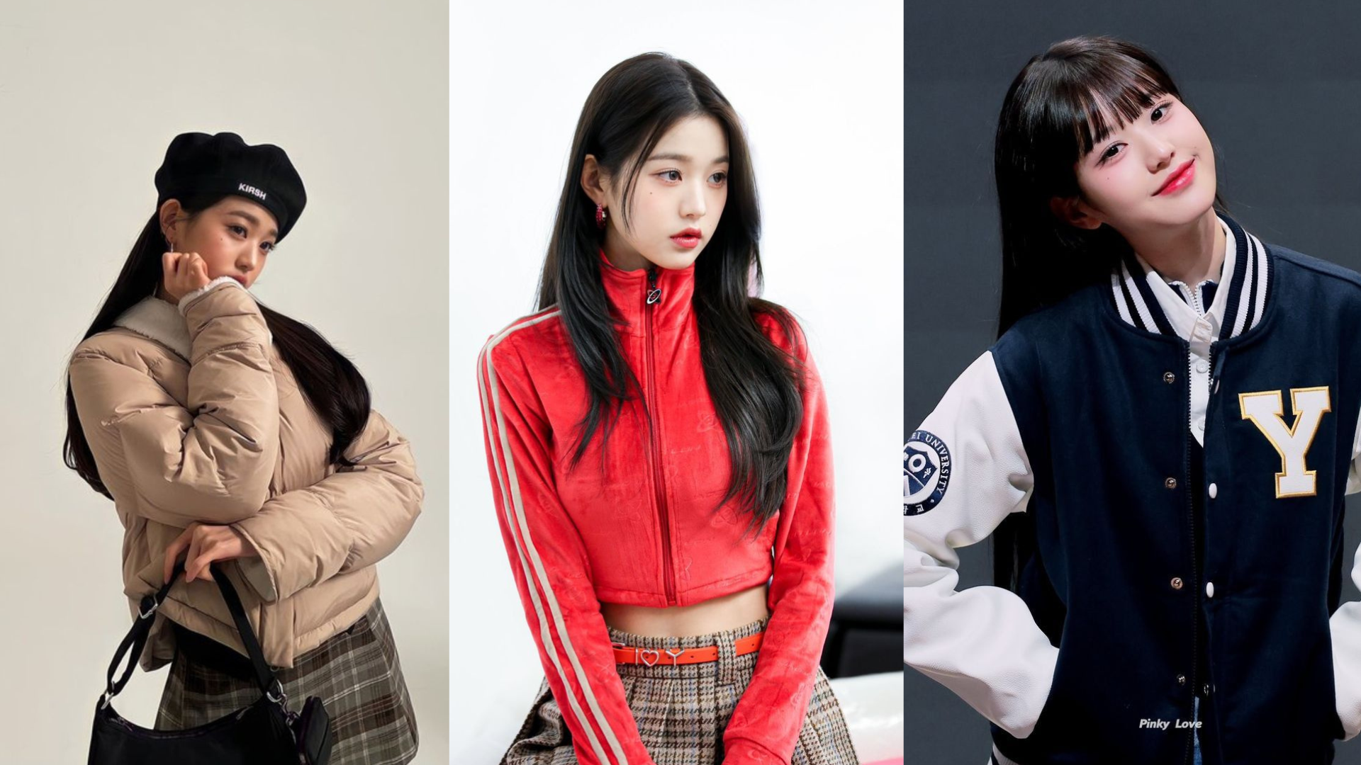 jang wonyoung pakai jaket