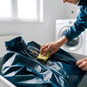 menghilang noda pada jaket